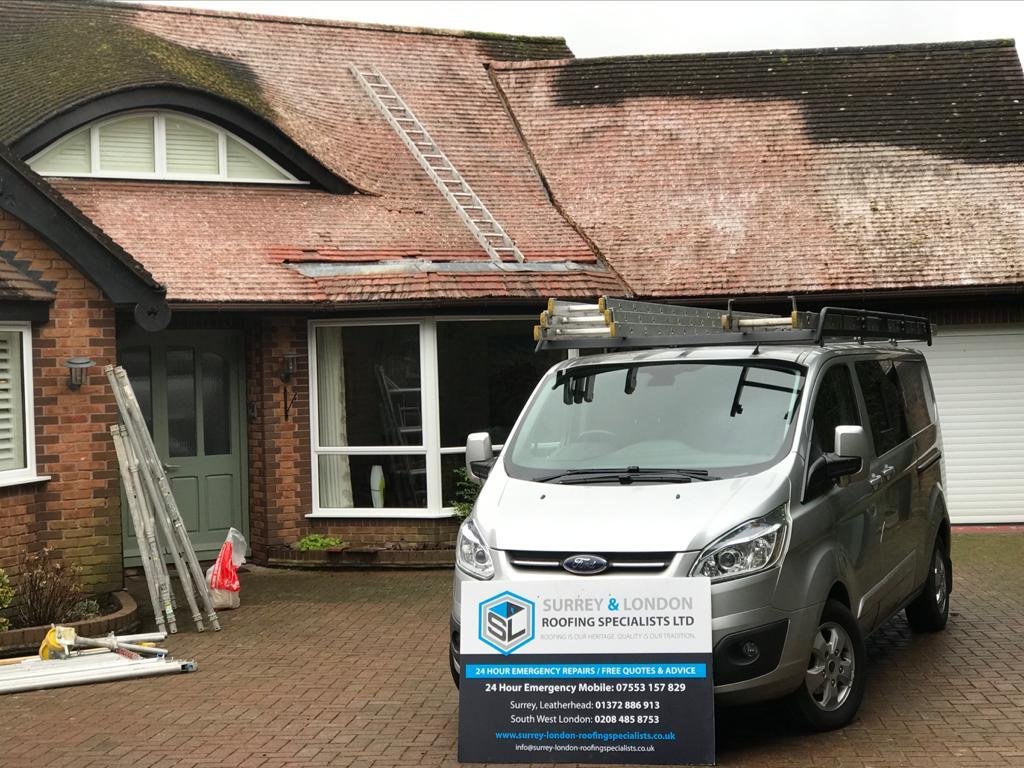 Roof Cleaning in Leatherhead, West London